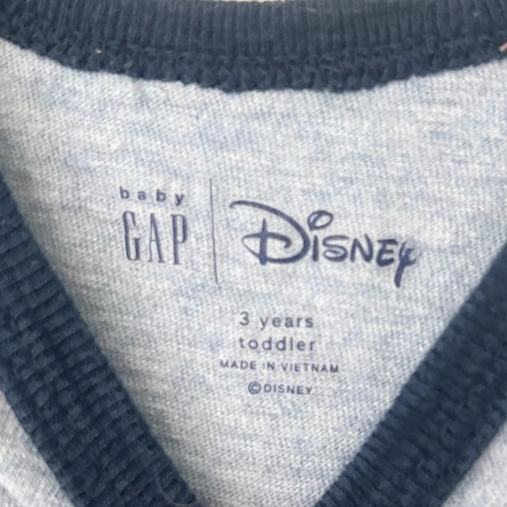 GAP 3 Years Boys Cotton Disney Mickey Mouse Blue Tank Top for Kids
